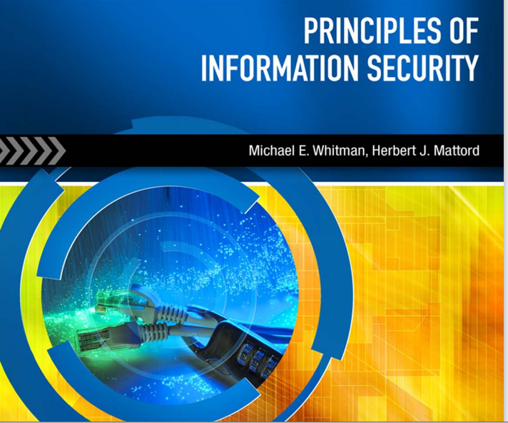 Principles of Information Security - Whitman